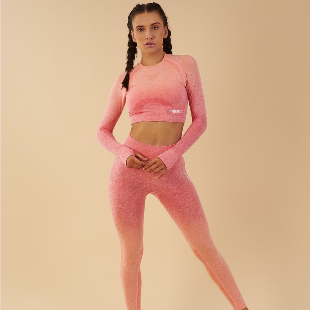 Gymshark ombré seamless set sold out
